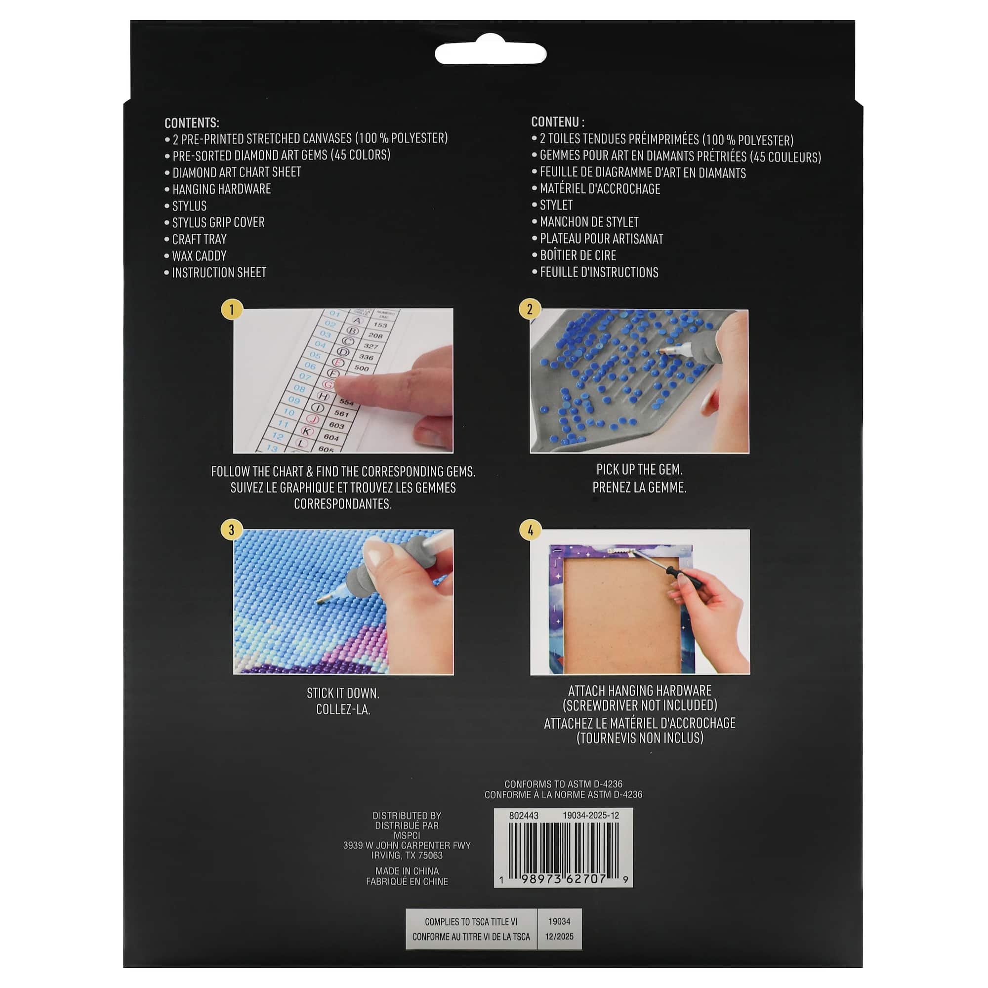 8" x 10" Lemon Spritz Diamond Art Kit by Make Market®